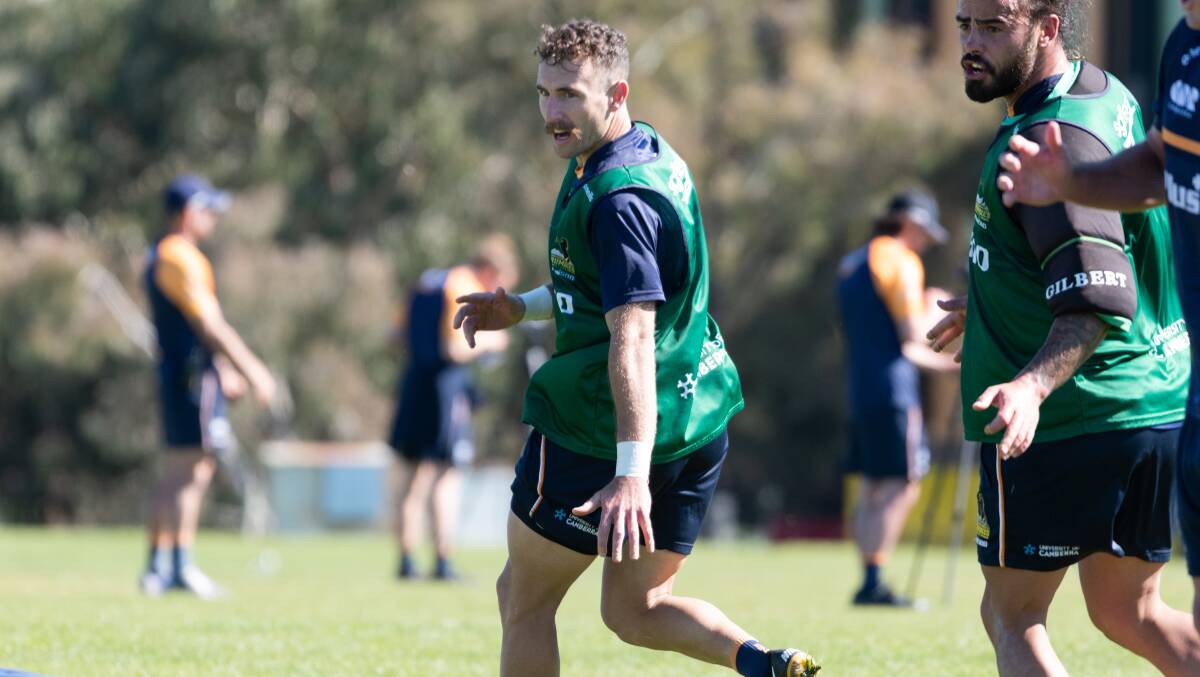 Nic White has been his vocal self at training this week. Picture: Ayu Srimoyo