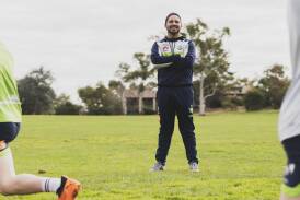 Premiership-winning coach Ash Barnes is back at the helm of the Rams. Picture by Dion Georgopoulos