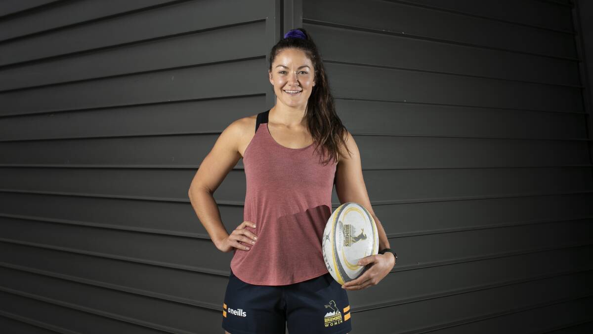 Brumbies captain Michaela Leonard has signed a deal to play for Matatu in Super Rugby Aupiki. Picture: Keegan Carroll