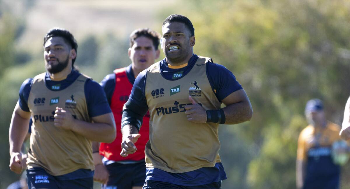 Scott Sio is chasing down a Super Rugby AU title and a Wallabies return. Picture: Dion Georgopoulos