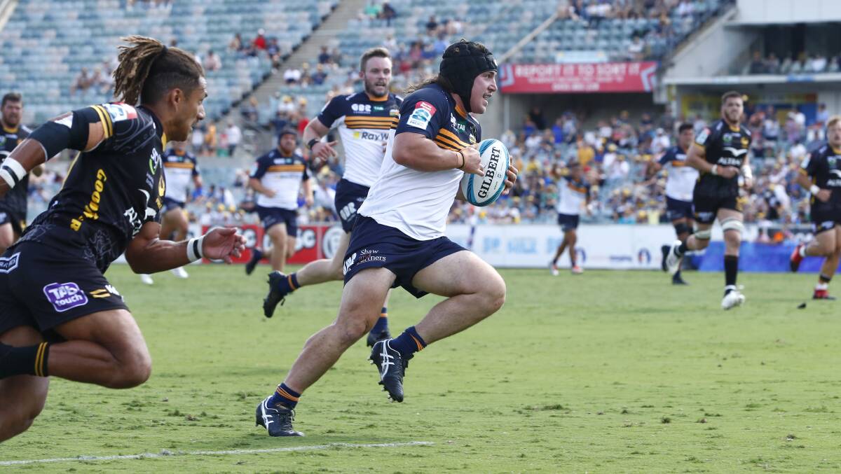 The Brumbies have landed an important pair of signatures from Lachlan and Ryan Lonergan. Picture: Keegan Carroll