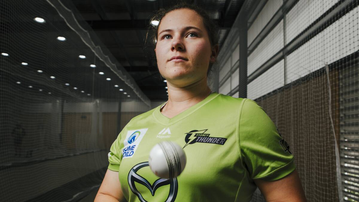 Newly-minted Thunder captain Hannah Darlington has set her sights on a Sydney derby. Picture: Jamila Toderas