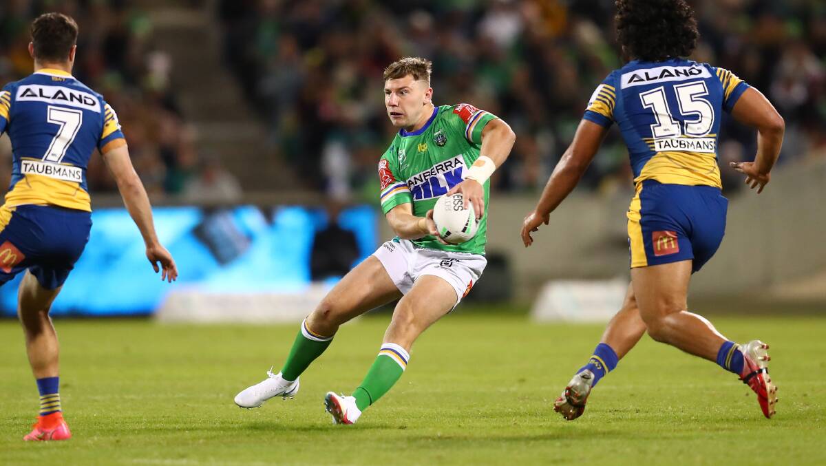 George Williams says the Raiders are 'not a million miles away' from where they want to be. Picture: Keegan Carroll