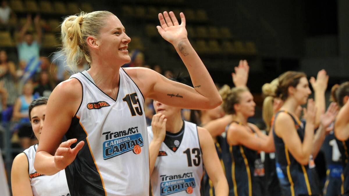 Lauren Jackson has joined basketball's greatest. Picture: Graham Tidy