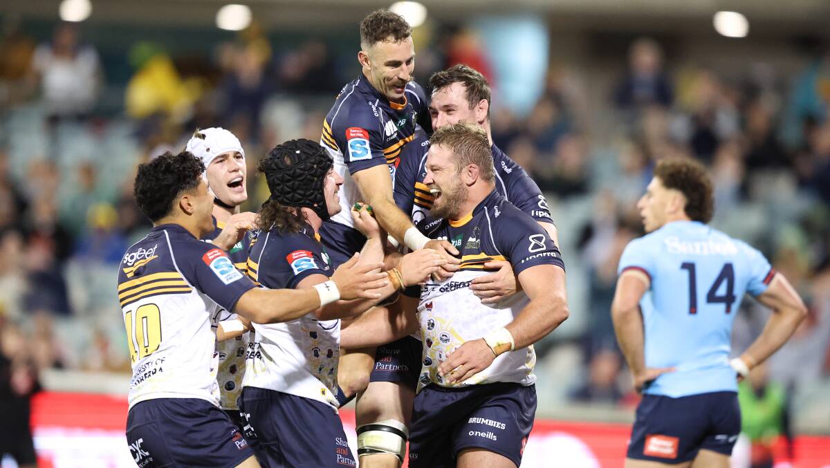 James Slipper has given Brumbies fans plenty to cheer about. Picture by Sitthixay Ditthavong