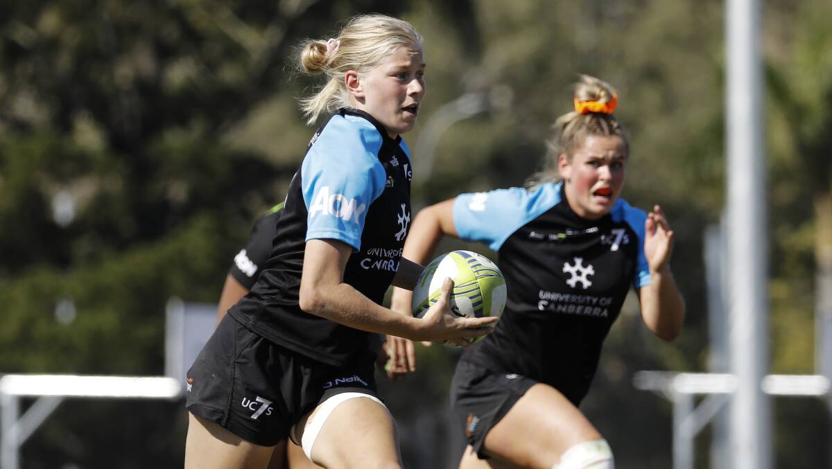 The University of Canberra will be hunting for a better result in a fortnight. Picture: RugbyAU Media/Karen Watson