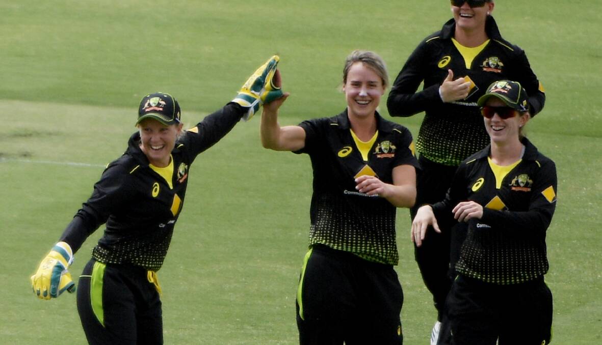 Ellyse Perry played a starring role in Australia's win over India. Picture: Getty