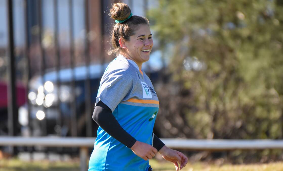 Lillyann Mason-Spice is one of the players to watch for Dan Hawke's team. Picture: Brumbies Media