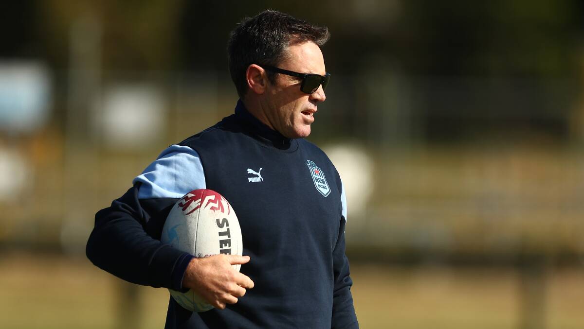 NSW coach Brad Fittler has been forced to make changes. Picture: Getty