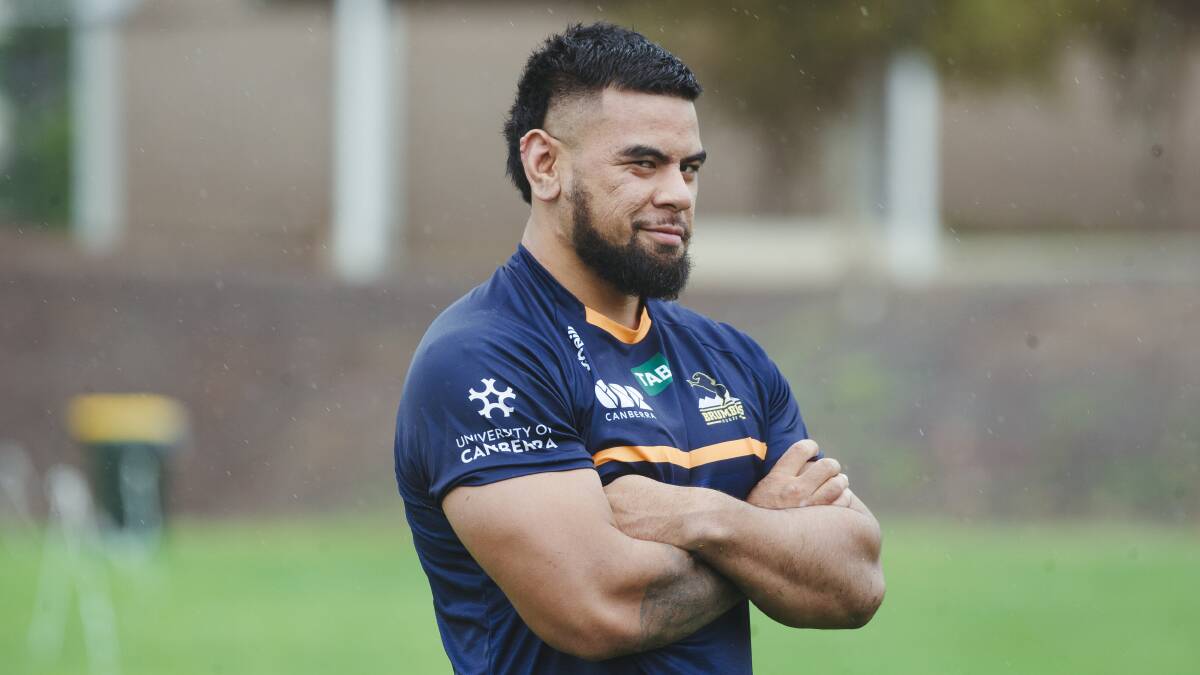 Sefo Kautai is chasing more games with the Brumbies. Picture: Dion Georgopoulos