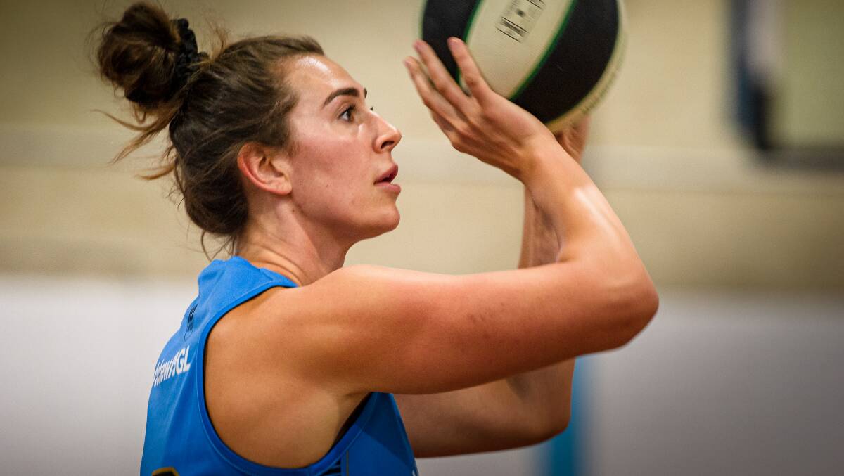 Alex Bunton is determined to shine in her second chance at basketball after a rollercoaster of a career. Picture: Elesa Kurtz
