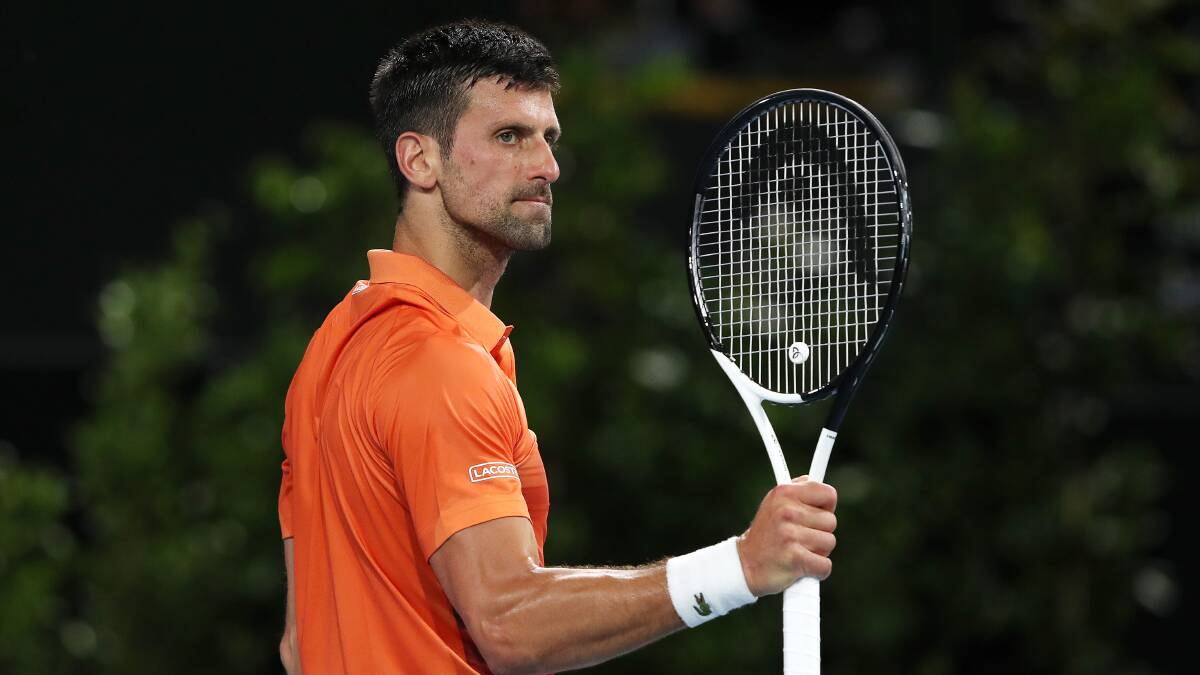 Novak Djokovic is back in Australia. Picture Getty
