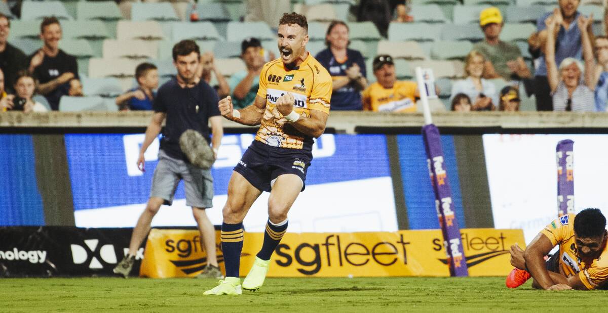 Nic White and the Brumbies start the next season on the road. Picture: Dion Georgopoulos