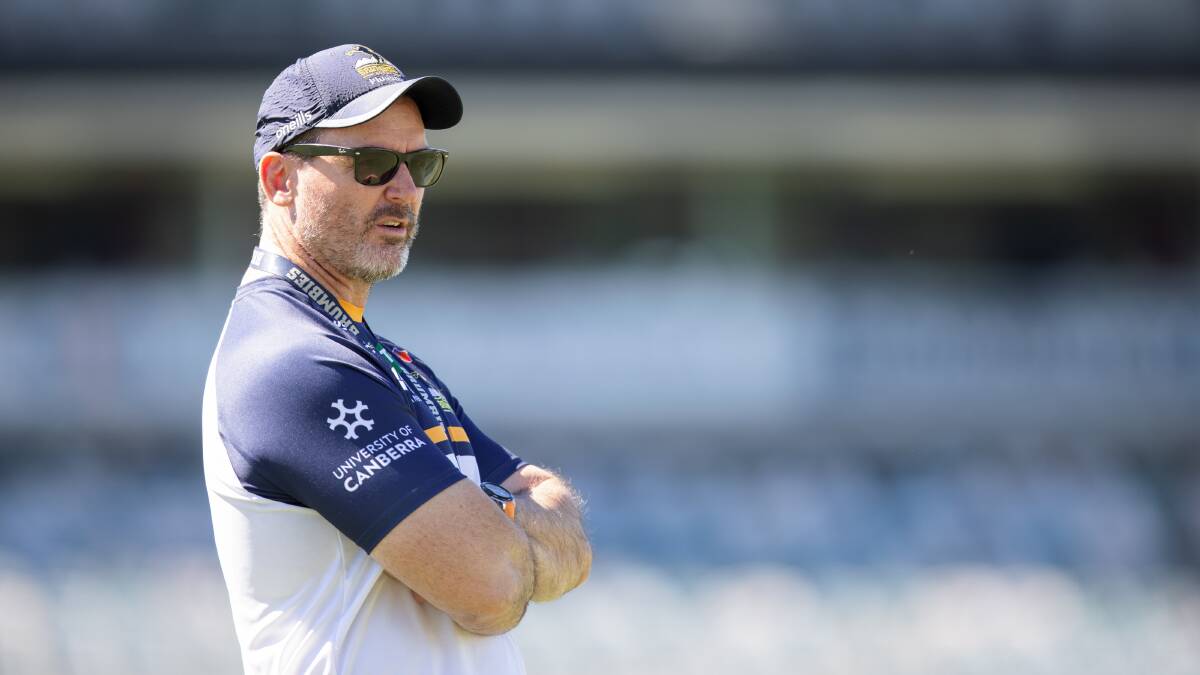 Brumbies coach Dan McKellar has backed former Waratahs mentor Rob Penney to land on his feet. Picture: Sitthixay Ditthavong