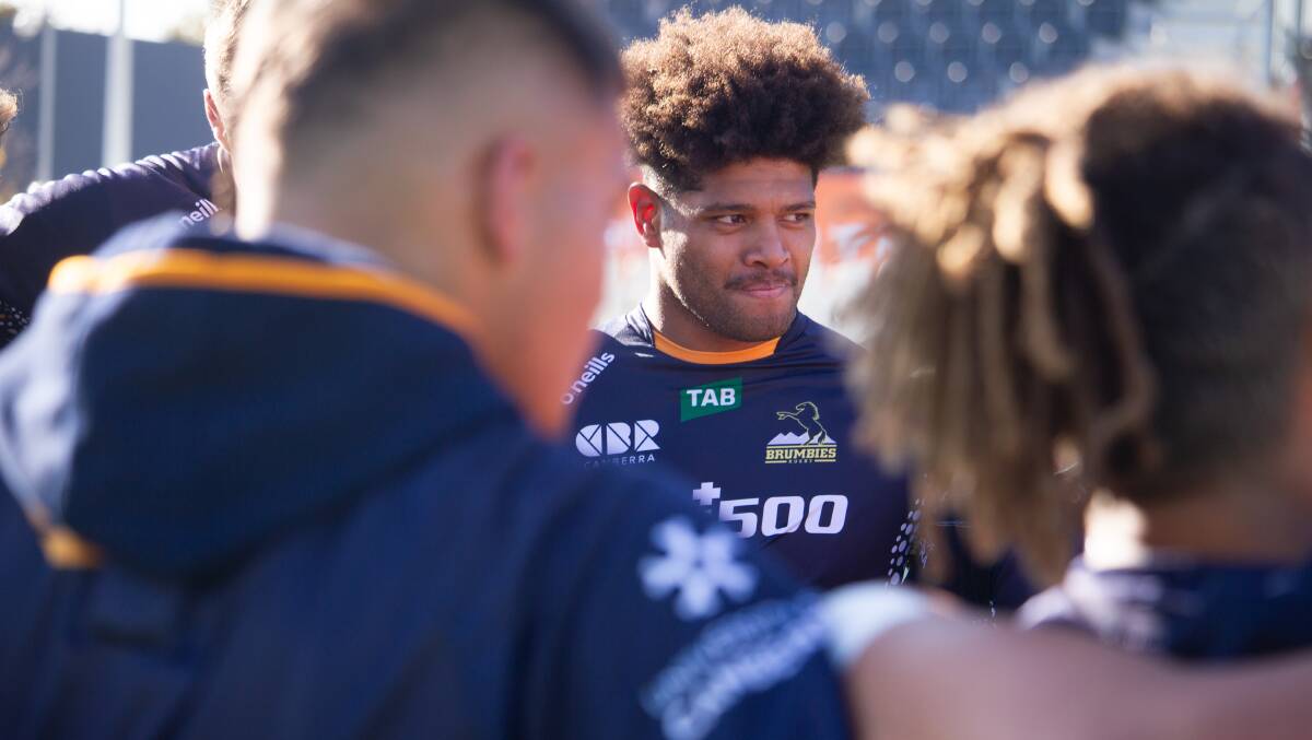 Rob Valetini's Brumbies have a chance to make a statement. Picture: Brumbies Media
