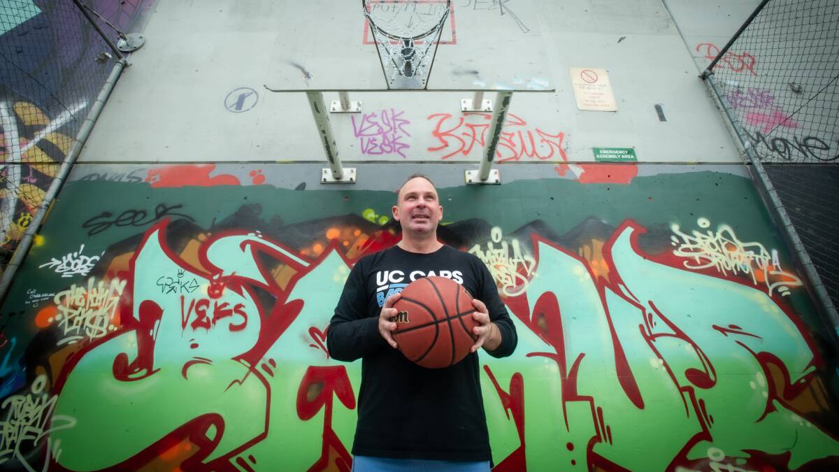 Canberra Capitals coach Paul Goriss is USA-bound. Picture: Karleen Minney