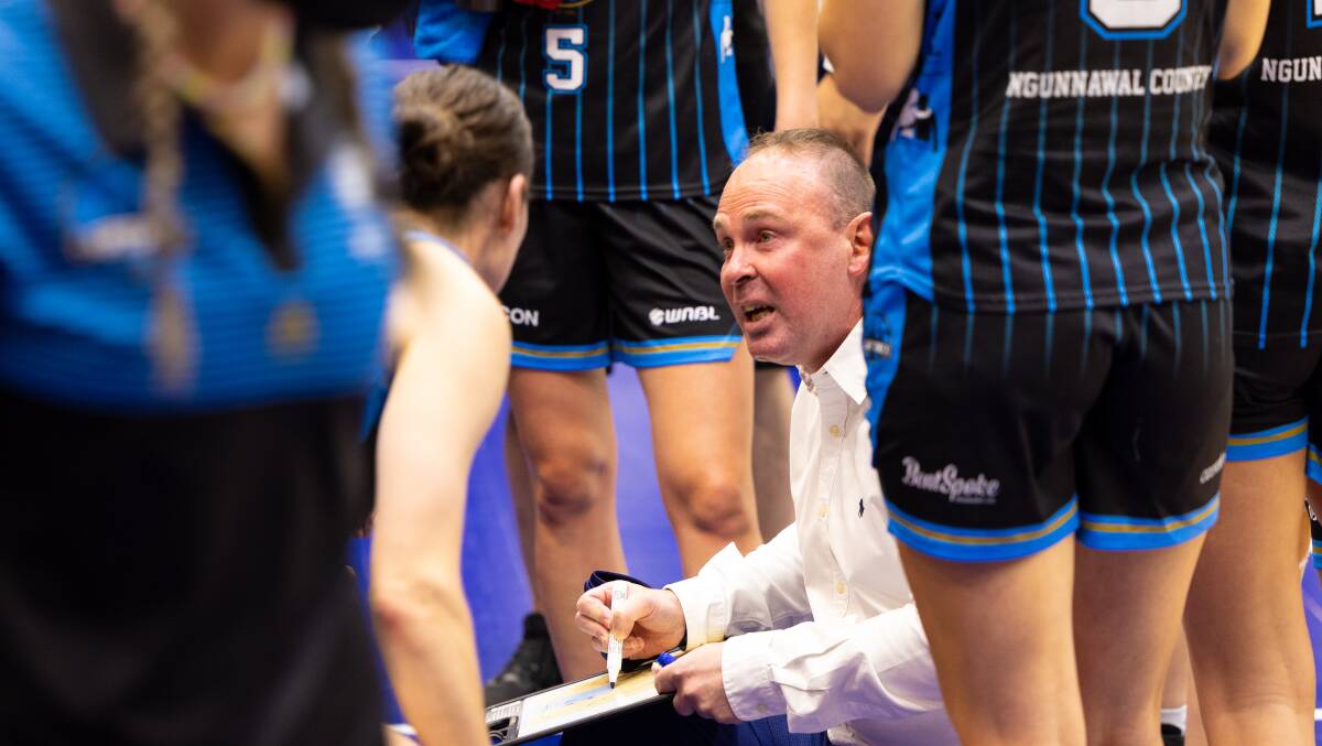 Canberra Capitals coach Paul Goriss hopes his side gets a chance to play game two. Picture: Sitthixay Ditthavong