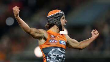Darcy Jones turned heads on debut for the Giants. Picture Getty Images