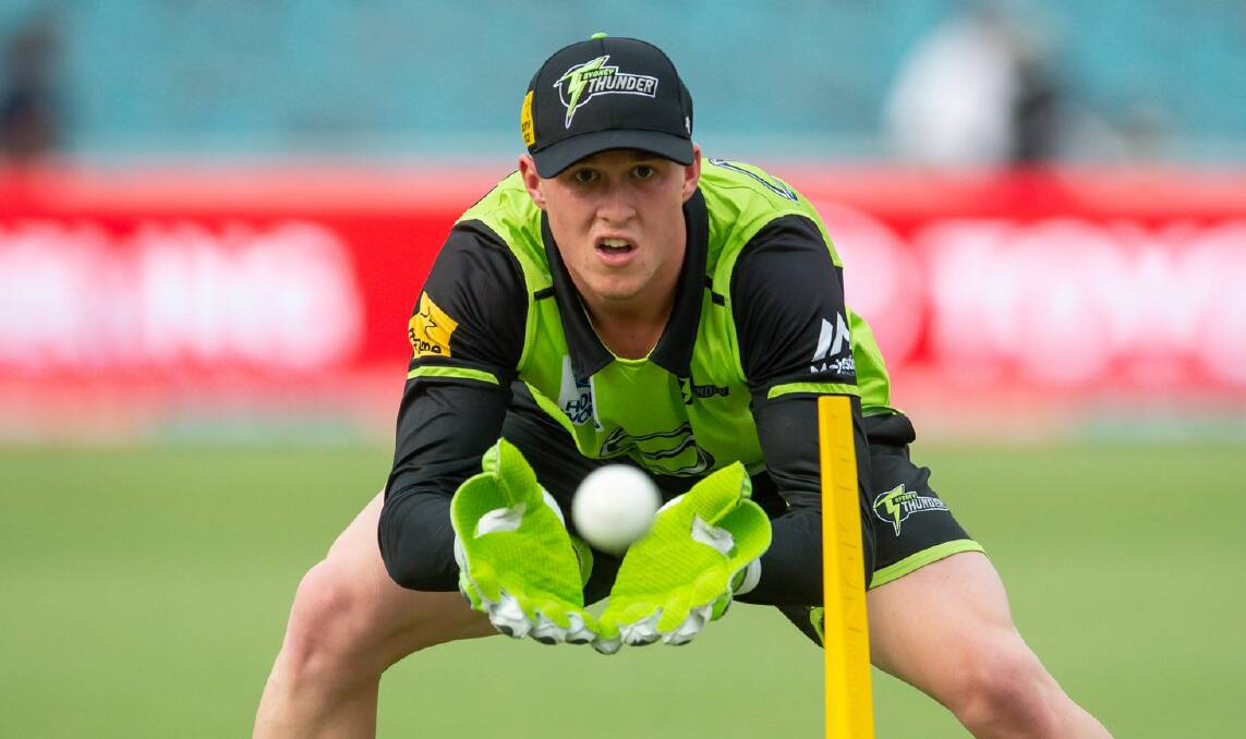 Matt Gilkes is pushing for a place in the Sydney Thunder's XI. Picture: Thunder Media