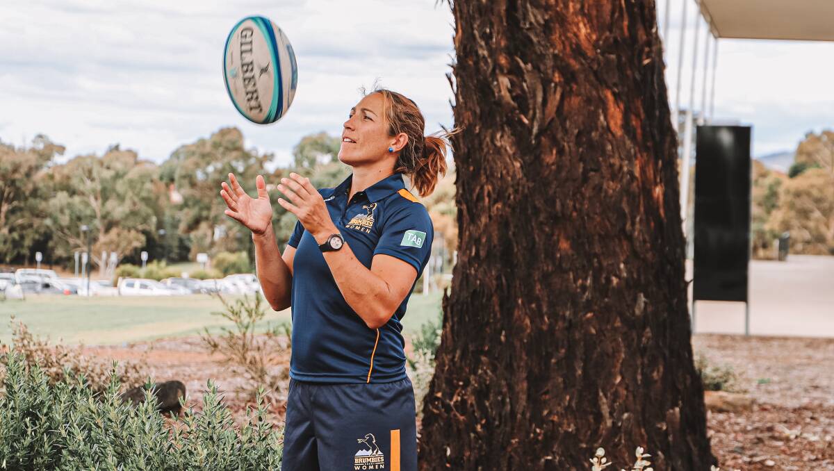 Rebecca Smyth will lead the Brumbies into the new Super W season. Picture: Brandon Hirsler/Brumbies Media