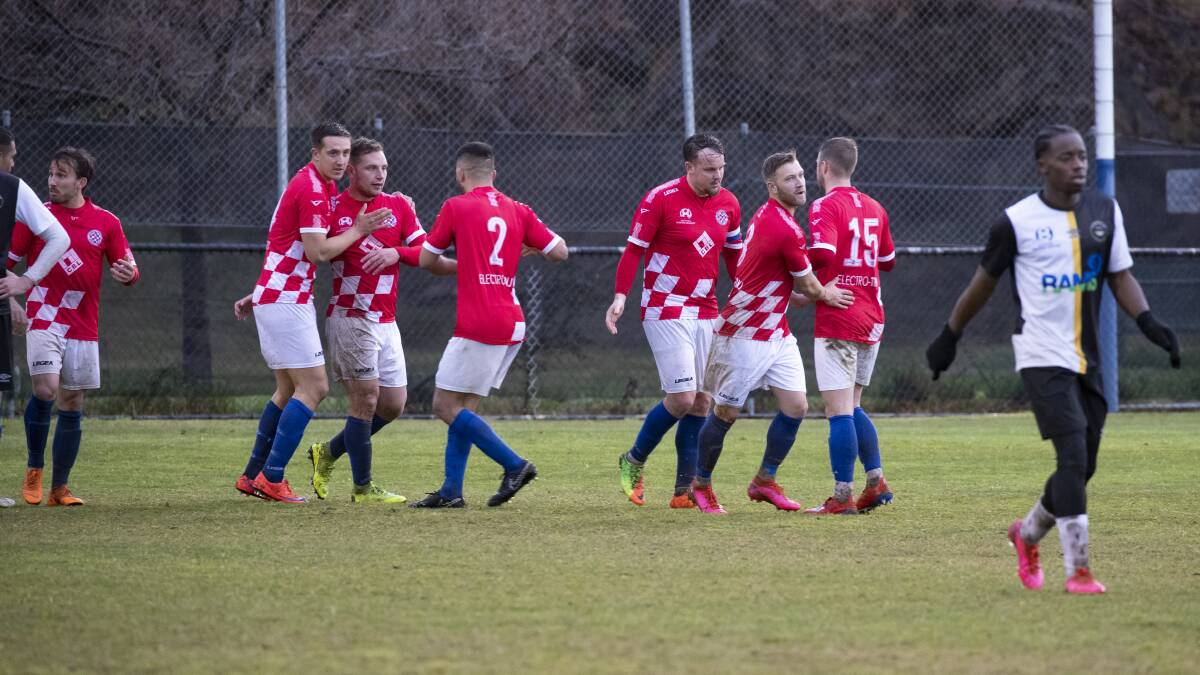 Canberra Croatia are pushing for a place in a national second division competition. Picture by Sitthixay Ditthavong