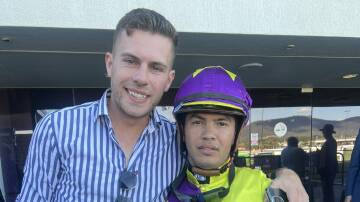Auri Brengues and Heavelon van der Hoven after Code In Time's win. Picture X