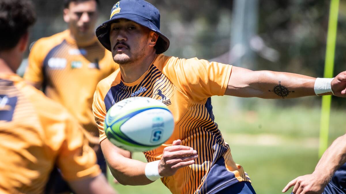 The ACT Brumbies are ramping up preparations for the Super Rugby Pacific season. Pictures by Karleen Minney