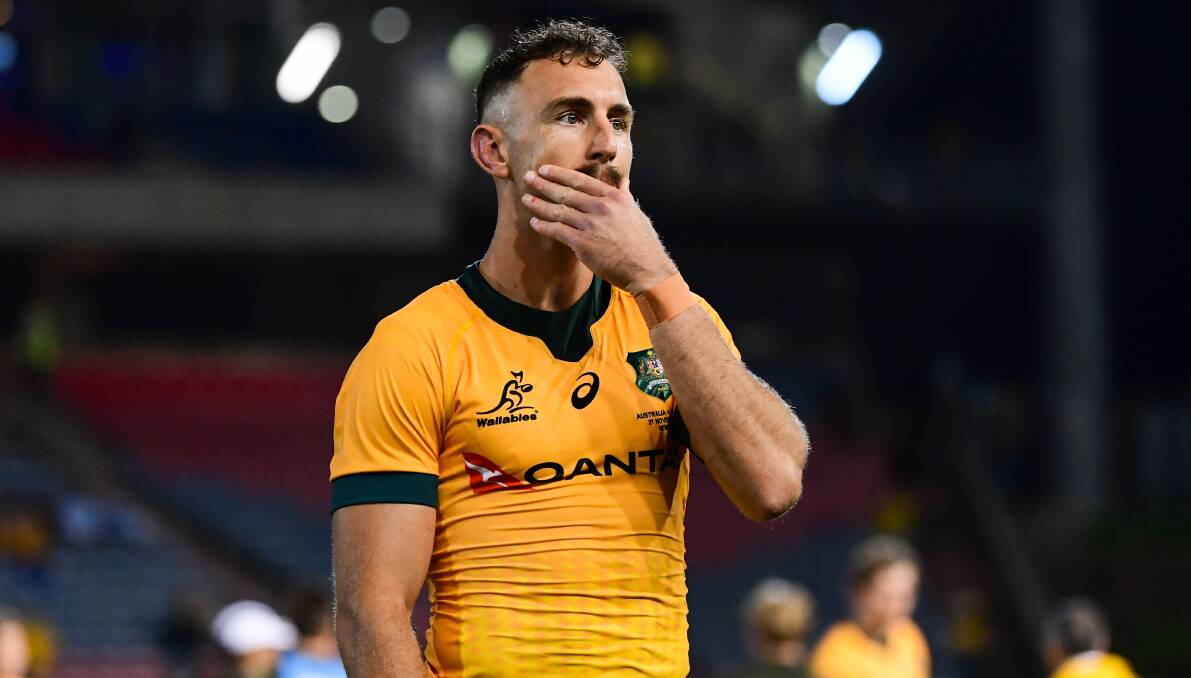 Nic White and the Wallabies face a tall order to win the Tri Nations. Picture: Stuart Walmsley/Rugby Australia