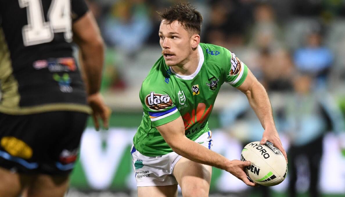Tom Starling could be called into Canberra's 17 to help fill the void left by Josh Hodgson. Picture: NRL Imagery