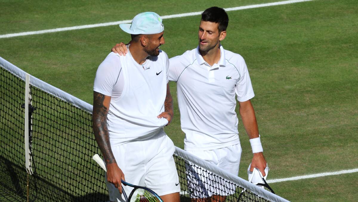 Nick Kyrgios and Novak Djokovic are two of the stars to watch at the Australian Open. Picture Getty