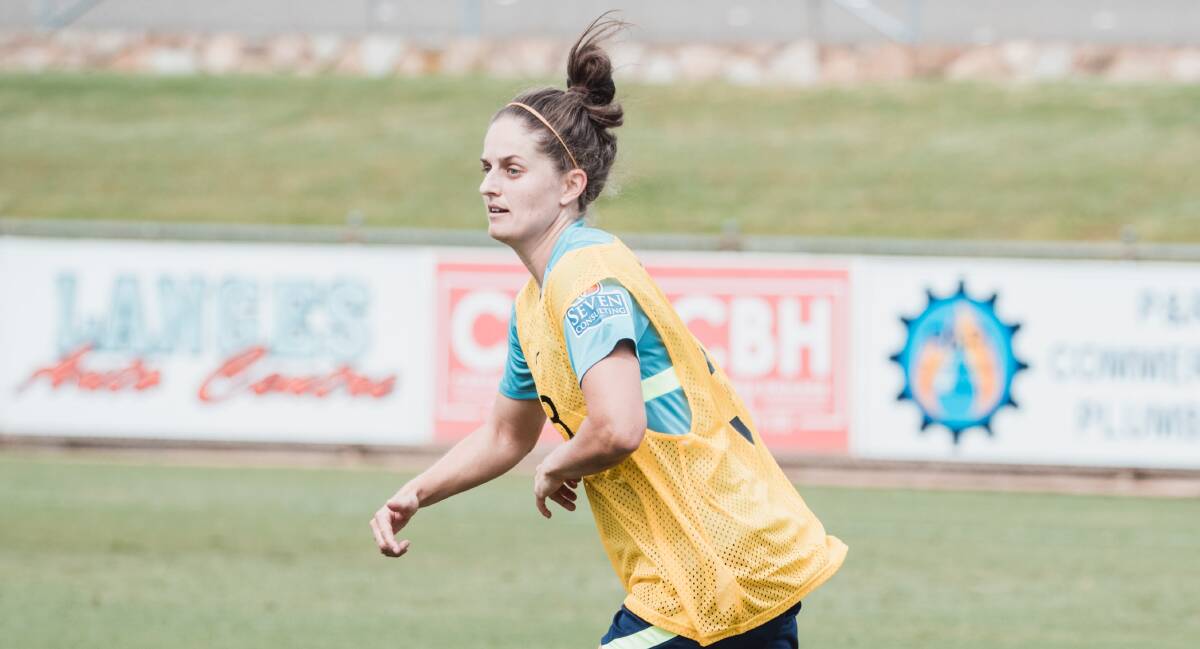 Ellie Brush made her A-League return at Seiffert Oval. Picture Football Australia