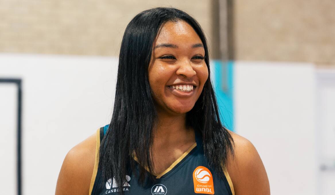 Capitals import Monica Okoye is being tipped to shine in the WNBL. Picture Jack Rowley