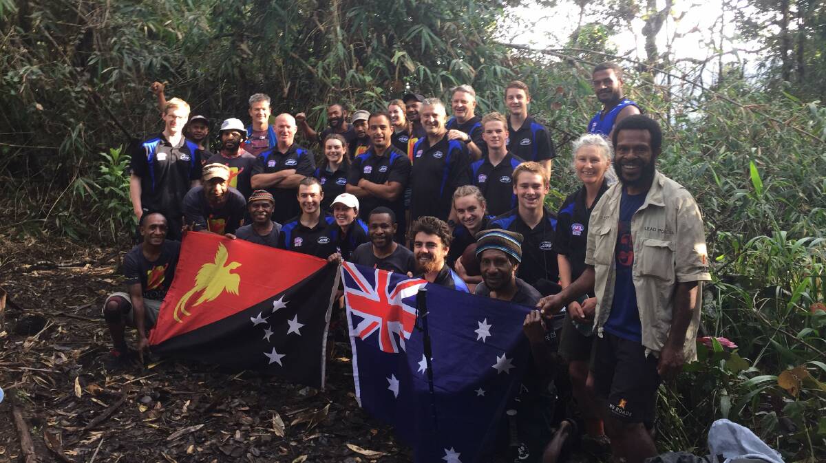 The Gungahlin Jets completed the Kokoda Trail in a pre-season adventure that brought them closer together.