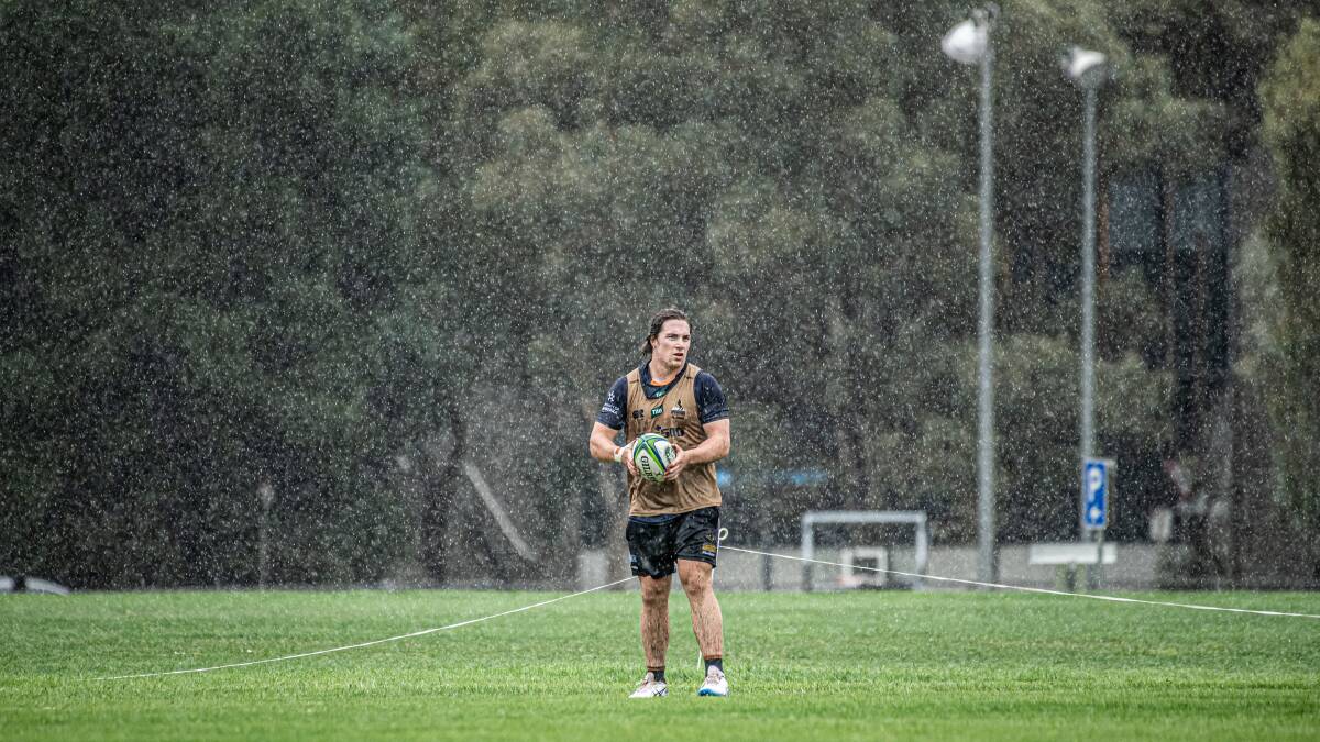 Lachlan Lonergan could play a key role for the Brumbies off the bench this week. Picture: Karleen Minney