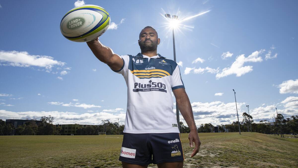 Tevita Kuridrani makes his return for the Brumbies this week. Picture: Sitthixay Ditthavong