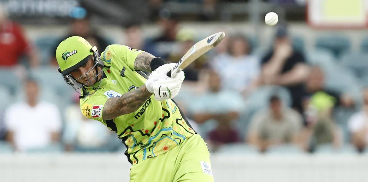 Sydney Thunder opener Alex Hales has gone to another level this season. Picture: Getty