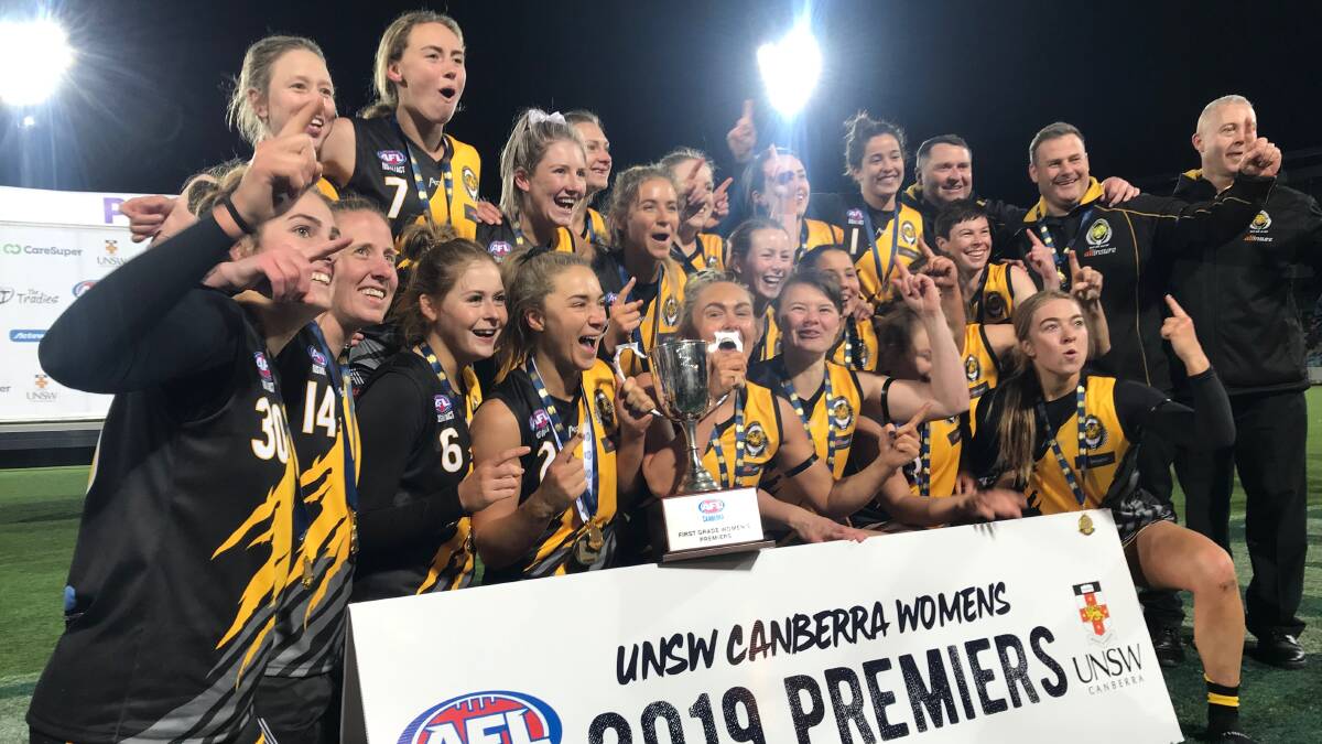 The Queanbeyan Tigers have reached the summit.