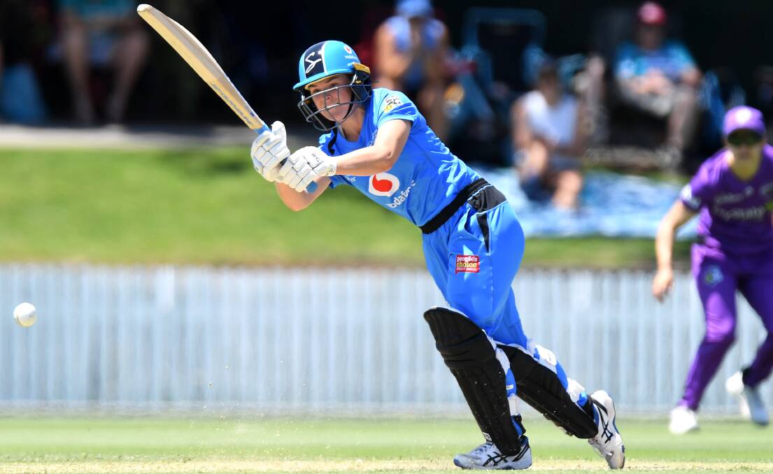 Adelaide Strikers batter Katie Mack wants the game to be promoted more. Picture: Getty