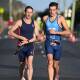 Sam Harding (left) is chasing a new dream. Picture: Delly Car/Triathlon Australia