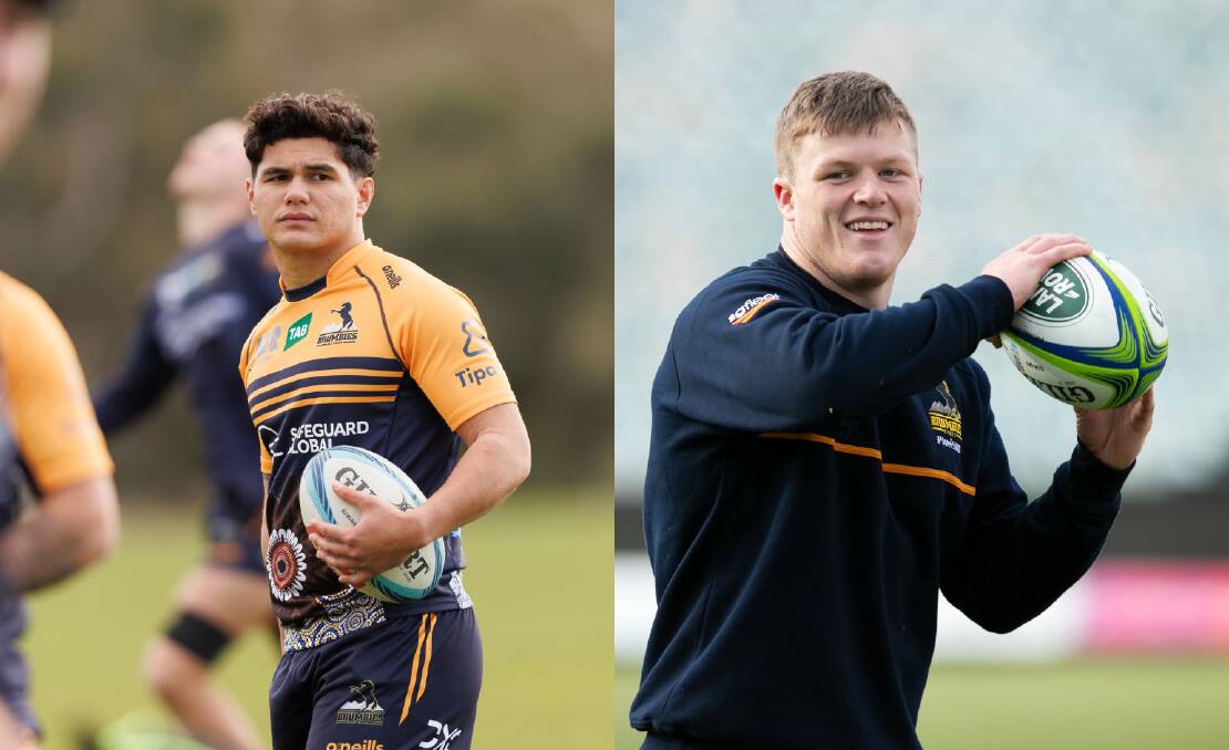 Noah Lolesio and Billy Pollard are set to benefit from a French sojourn. Pictures by Keegan Carroll