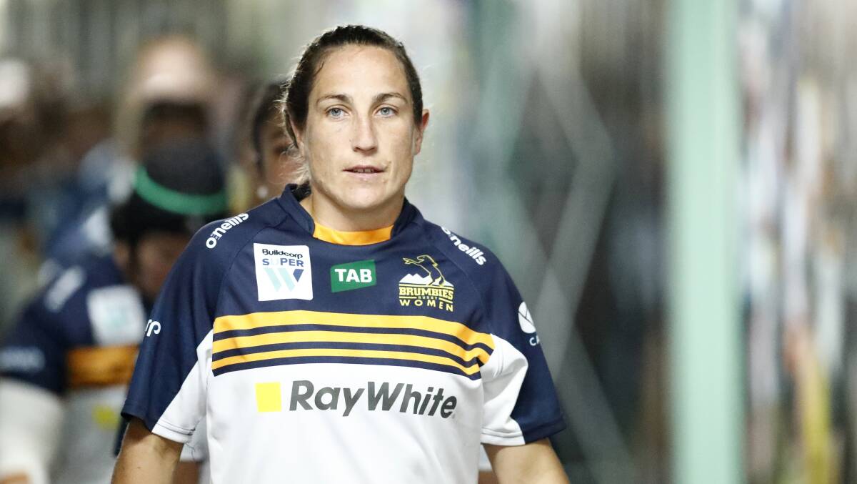 Captain Rebecca Smyth leads the Brumbies into a major test this week. Picture: Keegan Carroll