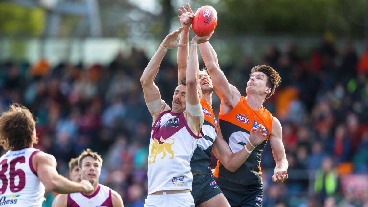 GWS will return to Manuka Oval against Brisbane as the club nears a new deal with the ACT government. Picture by Sitthixay Ditthavong