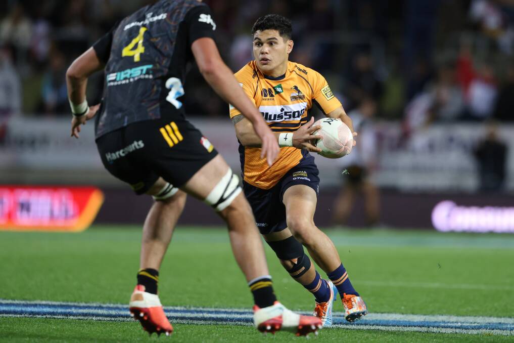 Noah Lolesio and the Brumbies have to find a way to turn things around before a clash with the Auckland Blues at Eden Park next week. Picture: Getty