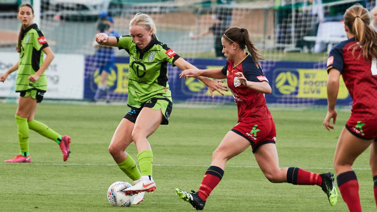 Canberra United started their season with a bang. Picture: Matt Loxton