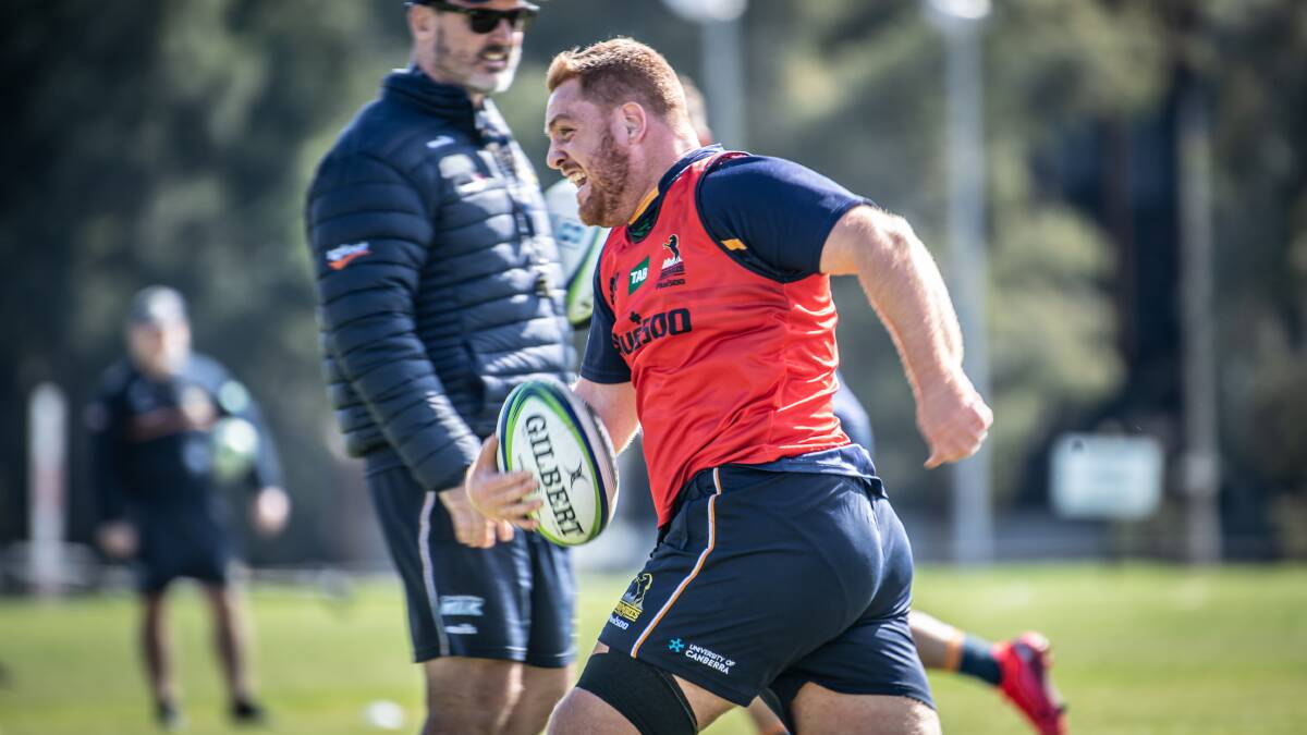 Brumbies prop Tom Ross is bound for New Zealand. Picture: Karleen Minney