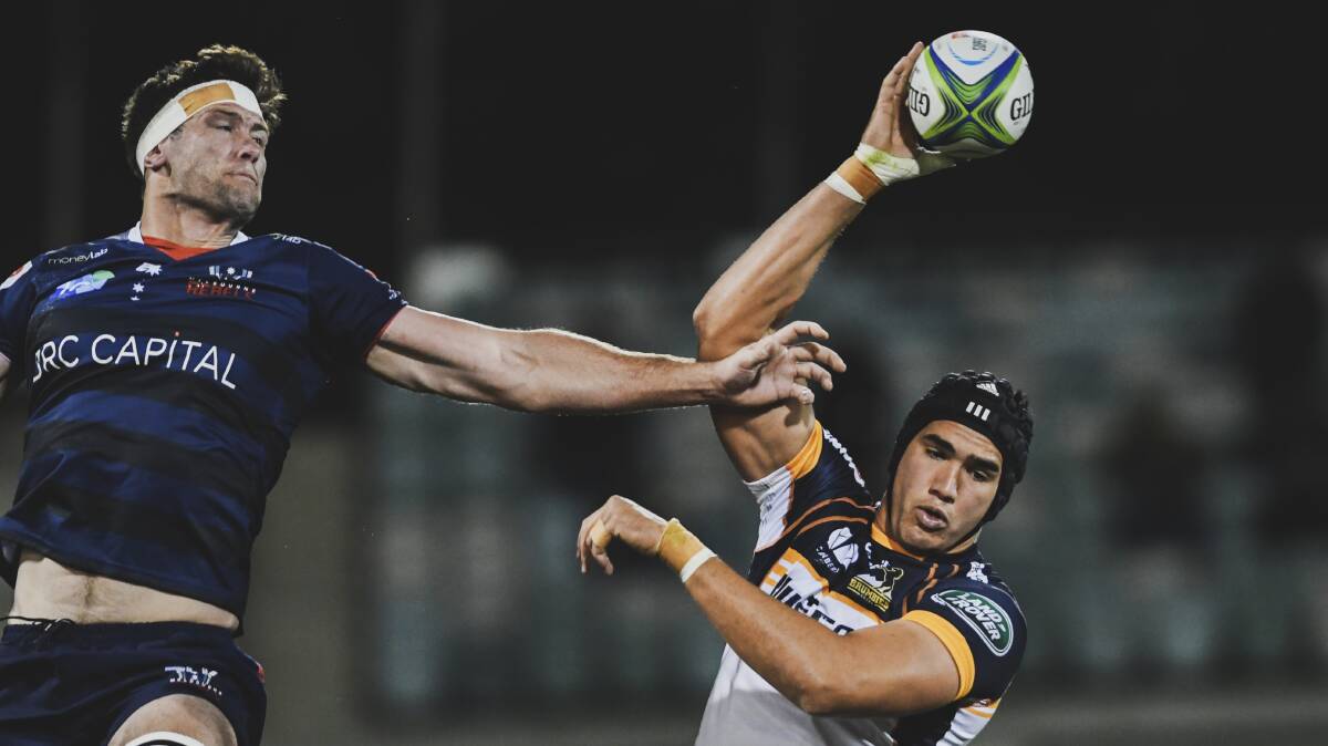 The Melbourne Rebels and ACT Brumbies are both determined to stand alone. Picture: Dion Georgopoulos