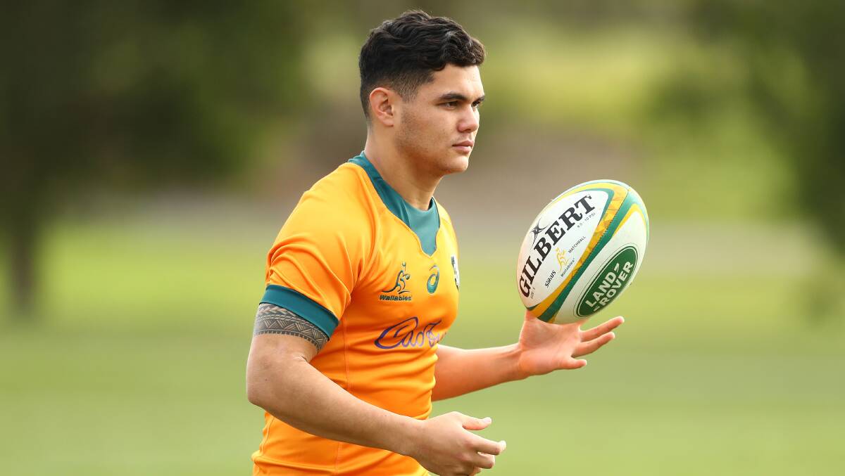 Noah Lolesio has earned a Wallabies recall this week. Picture: Getty
