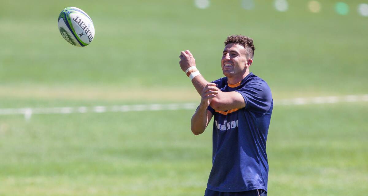Brumbies fullback Tom Banks has his sights set on the club's biggest on-field challenge. Picture: Sitthixay Ditthavong