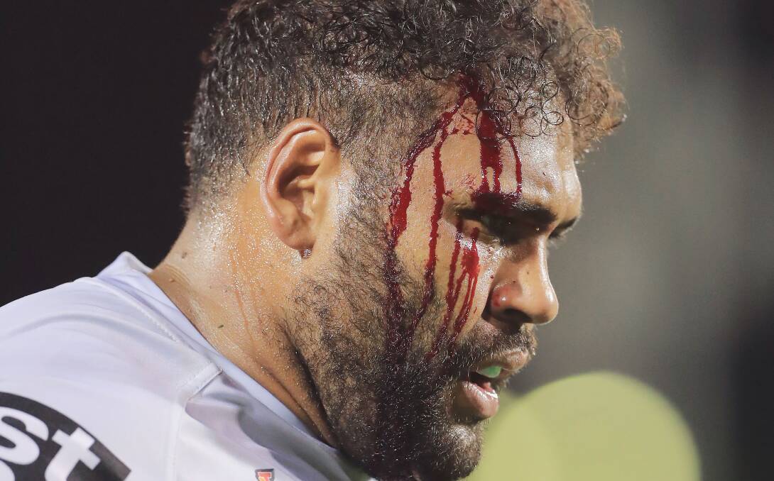 Former rugby league star Sam Thaiday is preparing to step in the ring in Townsville. Picture: Getty Images