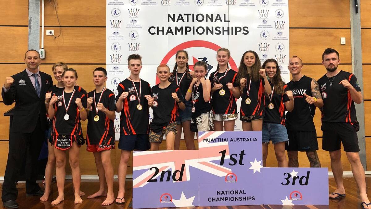 The team from Phoenix picked up a raft of medals. Picture: Supplied